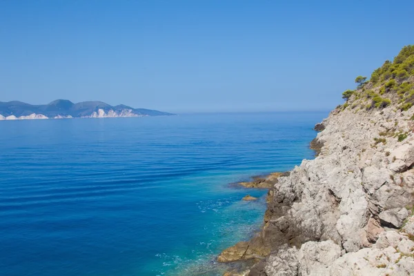 Pláž Kefalonia — Stock fotografie