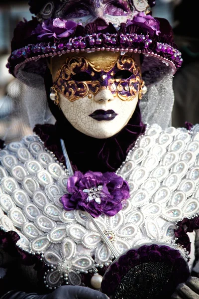 Αποκριάτικη μάσκα Βενετία — Φωτογραφία Αρχείου