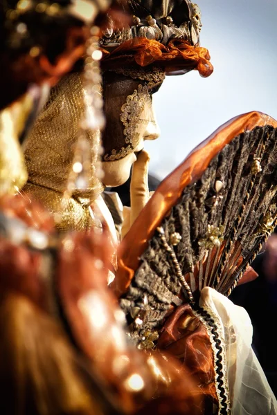 Venetië carnaval masker — Stockfoto