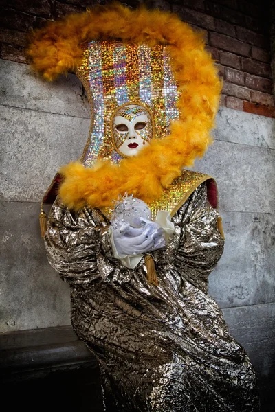 Venetië carnaval masker — Stockfoto