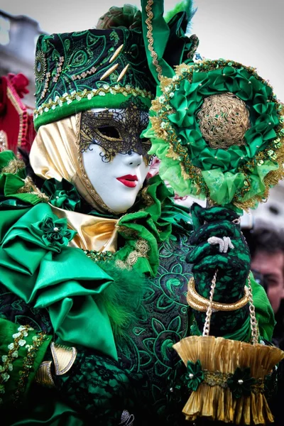 Veneza máscara de carnaval — Fotografia de Stock