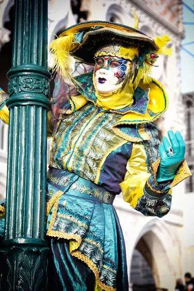 Máscara de carnaval Venecia — Foto de Stock