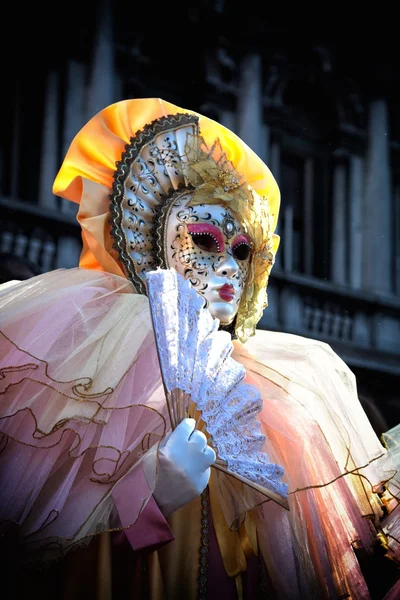 Veneza máscara de carnaval — Fotografia de Stock