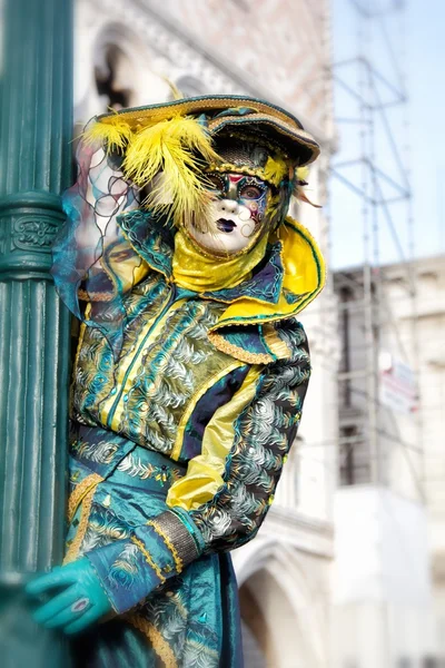 Venetsian karnevaalinaamio — kuvapankkivalokuva