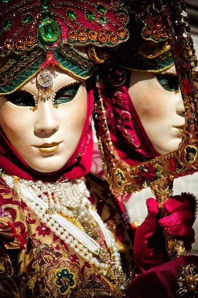 Maschera Carnevale di Venezia — Foto Stock