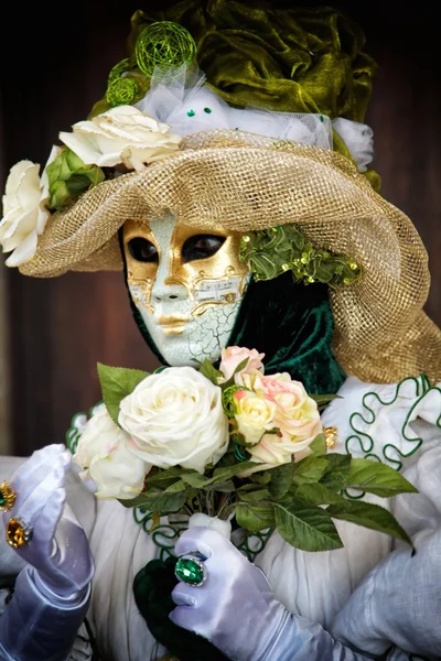 Máscara de carnaval Venecia — Foto de Stock