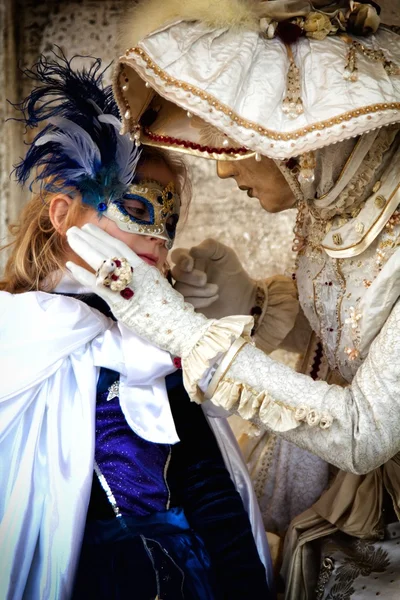 Máscara de carnaval Venecia — Foto de Stock