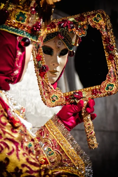 Máscara de carnaval Venecia — Foto de Stock