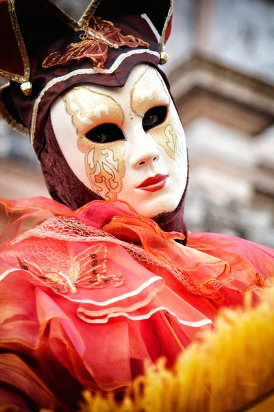 Veneza máscara de carnaval — Fotografia de Stock