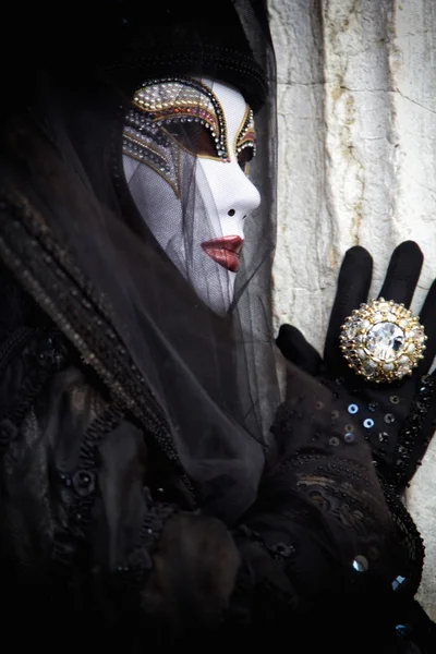 Máscara de carnaval Venecia — Foto de Stock