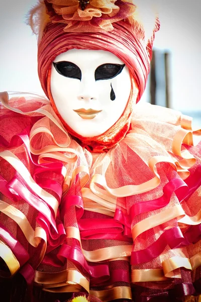 Máscara de carnaval Venecia — Foto de Stock