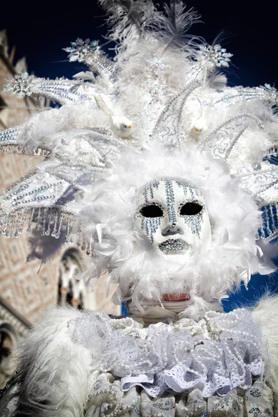 Veneza máscara de carnaval — Fotografia de Stock