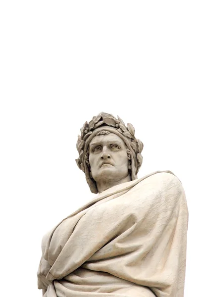 Dante statue — Stock Photo, Image