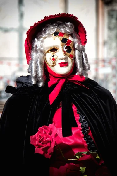 Máscara de carnaval Venecia —  Fotos de Stock