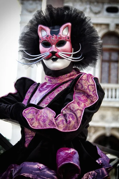 Máscara de carnaval Venecia — Foto de Stock