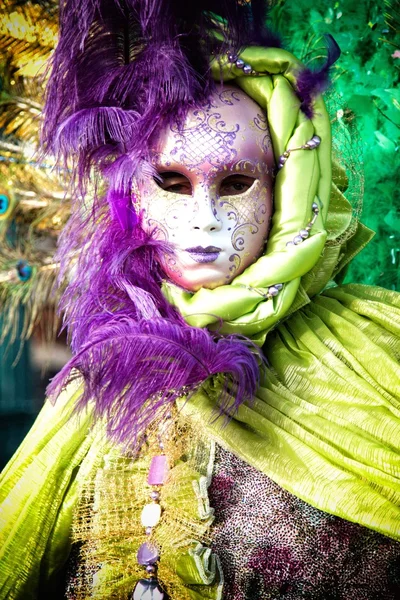 威尼斯狂欢节面具 — 图库照片
