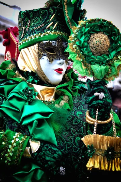 Máscara de carnaval Venecia —  Fotos de Stock