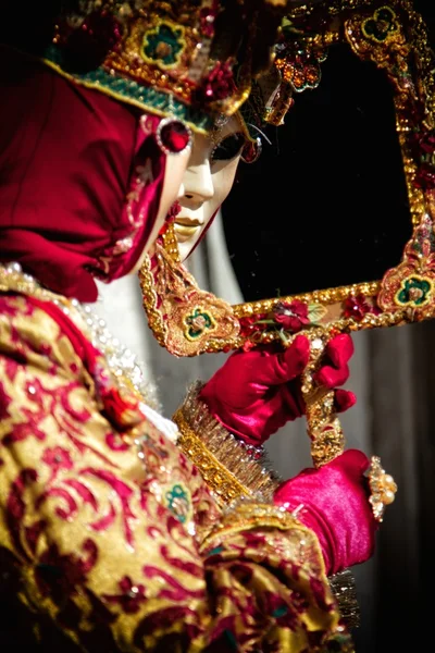 Wenecja karnawał maska — Zdjęcie stockowe