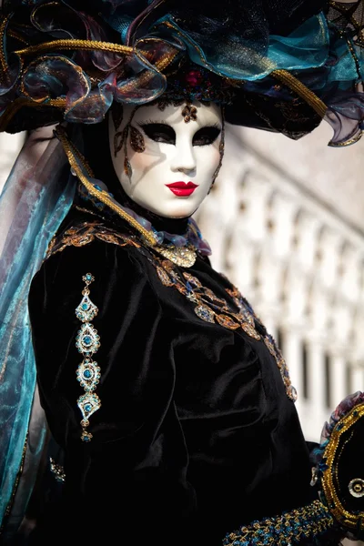 Veneza máscara de carnaval — Fotografia de Stock