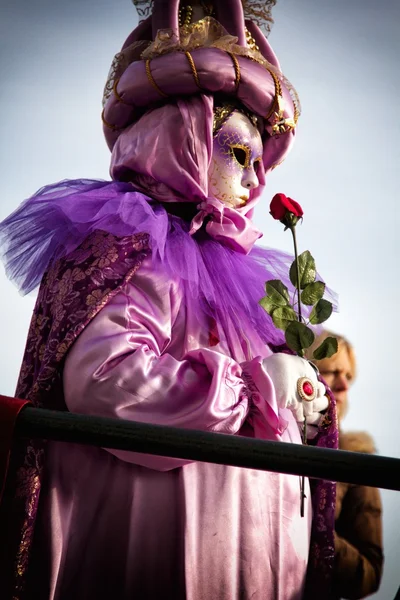 Masca de carnaval din Veneția — Fotografie, imagine de stoc