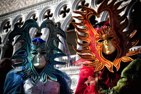 Veneza máscara de carnaval — Fotografia de Stock