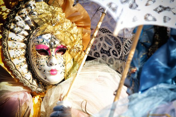 Venice carnival mask