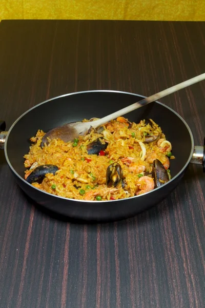 Paella — Stock Photo, Image