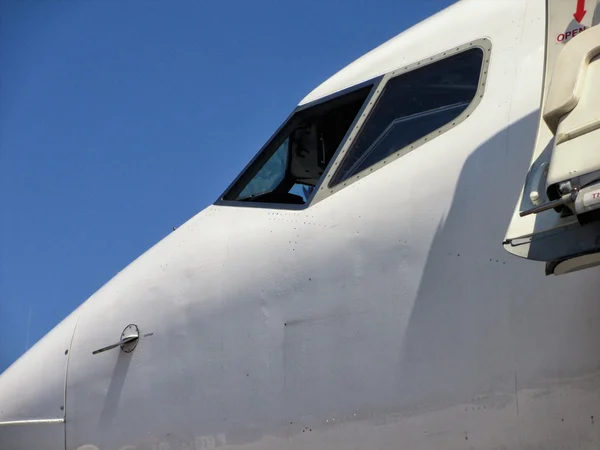 Głowa samolotem — Zdjęcie stockowe