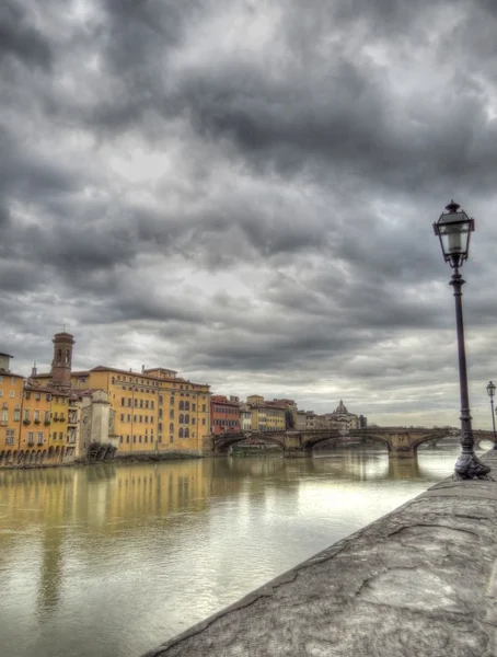 Флорентийский мост — стоковое фото
