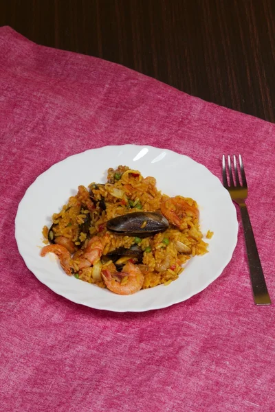 Paella. — Stok fotoğraf