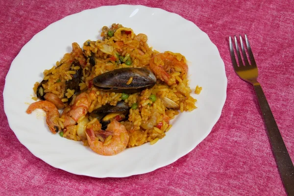 Paella. — Stok fotoğraf