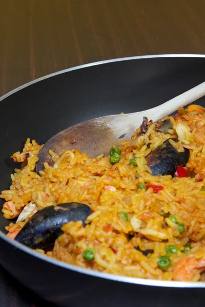 Paella — Stock Photo, Image