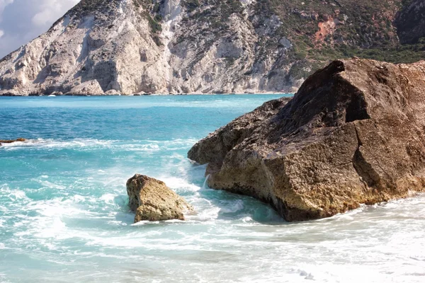 Kefalonia beach — Stok fotoğraf