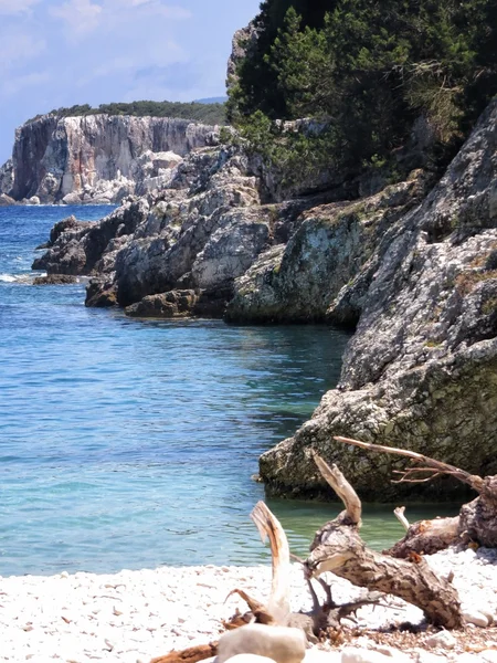 Playa de Dafnoudi — Foto de Stock