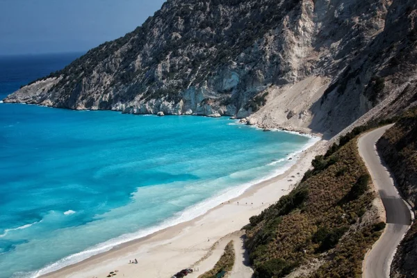 Praia de myrthos — Fotografia de Stock