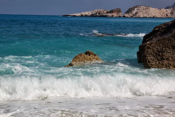 Praia de kefalonia — Fotografia de Stock