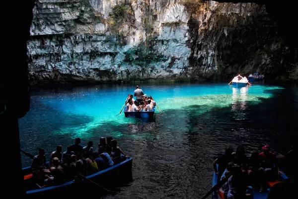 Melissani Mağarası — Stok fotoğraf