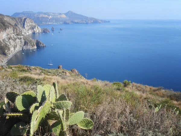 Lipari ostrov, Sicílie, Itálie — Stock fotografie