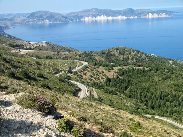 Pláž Kefalonia — Stock fotografie