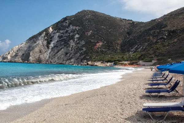 Pláž Kefalonia — Stock fotografie