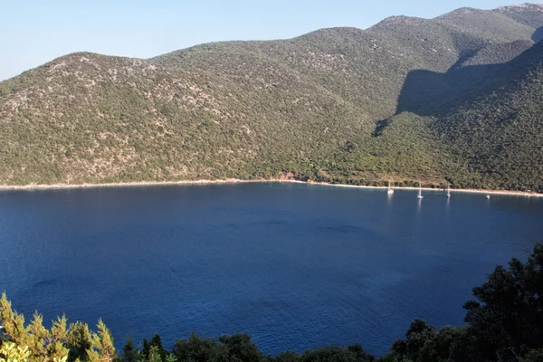 Praia de kefalonia — Fotografia de Stock