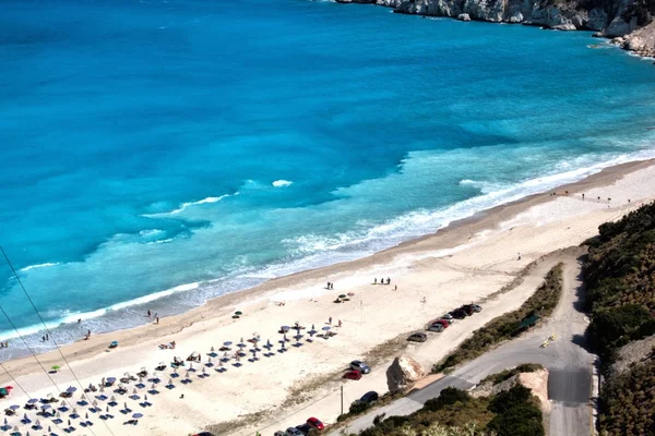 Spiaggia di Myrthos — Foto Stock