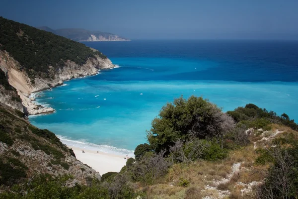 Myrthos-Strand — Stockfoto