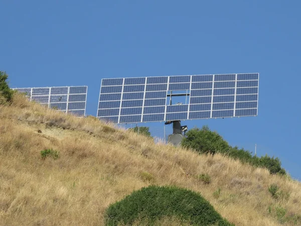 太陽電池パネル — ストック写真