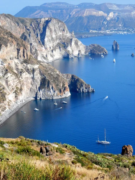 Lipari ostrov, Sicílie, Itálie — Stock fotografie