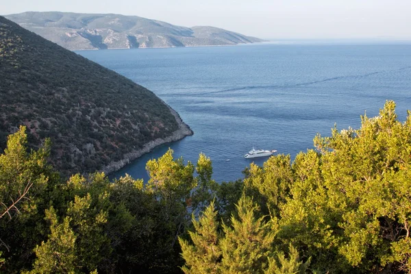 Stranda Kefalonia – stockfoto