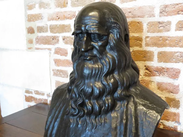 Da Vinci Statue — Stock Photo, Image