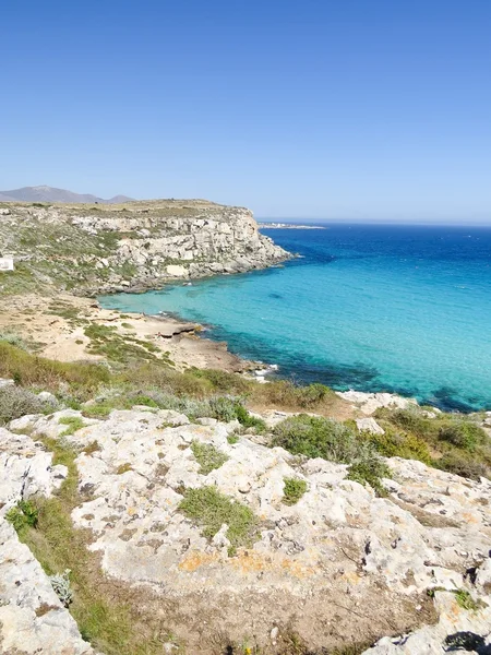 Favignana beach — Stock fotografie