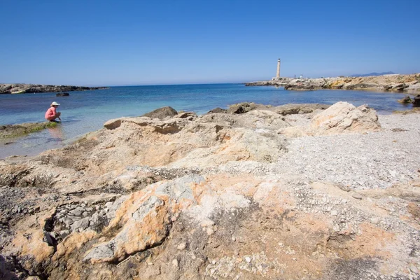 En Favignana fyr — Stockfoto