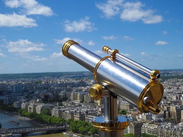 Un telescopio panorámico Imágenes de stock libres de derechos